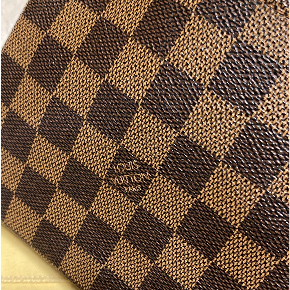 AUTHENTIC LOUIS VUITTON DAMIER TROUSSE MAKE UP BAG - Picture 10 of 11